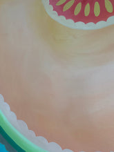 Load image into Gallery viewer, 'Juicy Cantaloupe Slice' Giclee On Canvas 36" x 48"
