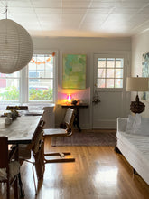 Load image into Gallery viewer, Pistachio Macaroons For Breakfast 24" x 36" oil painting on canvas