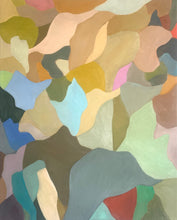Load image into Gallery viewer, 'Chrysanthemum Tea & Honey' Original Abstract Oil Painting by Neicy Frey 2026