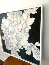 Load image into Gallery viewer, 'Reve' Framed Giclee On Canvas 30" x 30"