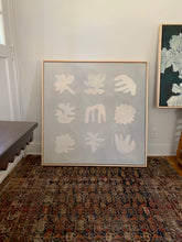 Load image into Gallery viewer, 'The Dancers' Framed Giclee On Canvas 30" x 30"