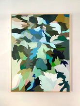 Load image into Gallery viewer, Mossy Filigree Original Abstract Oil Painting