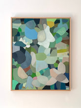 Load image into Gallery viewer, No Grass, Just Green Original Abstract Oil Painting 24" x 30"