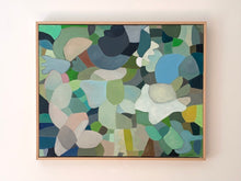 Load image into Gallery viewer, No Grass, Just Green Original Abstract Oil Painting 24" x 30"