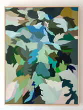 Load image into Gallery viewer, Mossy Filigree Original Abstract Oil Painting