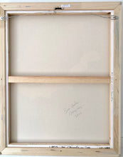 Load image into Gallery viewer, "Bee Balm" SIMPLE SHAPES Original Painting On Canvas 24" x 30"