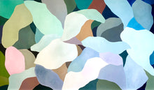 Load image into Gallery viewer, BLUE RAINBOW DAYDREAM 36" x 60"