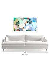 Load image into Gallery viewer, BLUE RAINBOW DAYDREAM 36" x 60"