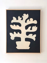 Load image into Gallery viewer, "Bonsai" SIMPLE SHAPES Original Painting On Canvas 24" x 30"