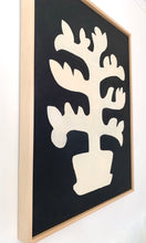 Load image into Gallery viewer, "Bonsai" SIMPLE SHAPES Original Painting On Canvas 24" x 30"