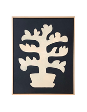 Load image into Gallery viewer, "Bonsai" SIMPLE SHAPES Original Painting On Canvas 24" x 30"