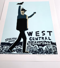 Load image into Gallery viewer, West Central Neighborhood 'Boris' Limited Edition Giclee On Paper 16 x 20