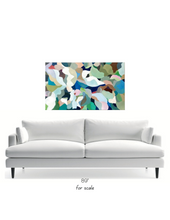 Load image into Gallery viewer, Looking Up Through The Branches Original Abstract Oil Painting