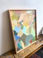 Load image into Gallery viewer, 'Chrysanthemum Tea & Honey' Original Abstract Oil Painting by Neicy Frey 2026