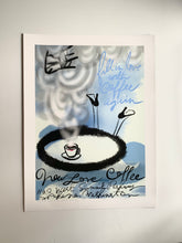 Load image into Gallery viewer, Fall In Love With Coffee Again Limited Edition Giclee On Paper 24 x 32