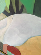 Load image into Gallery viewer, 'A Foraging Story' Original Abstract Oil Painting by Neicy Frey 2026