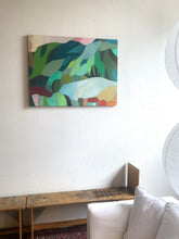 Load image into Gallery viewer, 'A Foraging Story' Original Abstract Oil Painting by Neicy Frey 2026