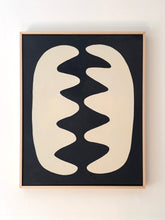 Load image into Gallery viewer, "Giant Clam" SIMPLE SHAPES Original Painting On Canvas 24" x 30"