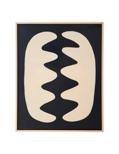 Load image into Gallery viewer, "Giant Clam" SIMPLE SHAPES Original Painting On Canvas 24" x 30"