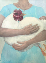 Load image into Gallery viewer, Girl With Locket Giclee on Paper or Canvas - limited edition