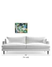 Load image into Gallery viewer, No Grass, Just Green Original Abstract Oil Painting 24" x 30"