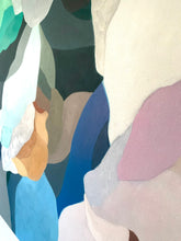 Load image into Gallery viewer, Jade Floral Abstraction 2 Original Abstract Oil Painting 36 x 48