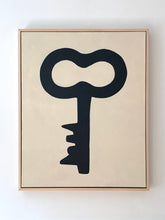 Load image into Gallery viewer, "Key" SIMPLE SHAPES Original Painting On Canvas 24" x 30"