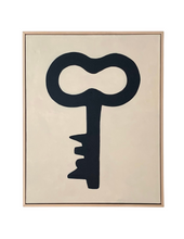 Load image into Gallery viewer, "Key" SIMPLE SHAPES Original Painting On Canvas 24" x 30"