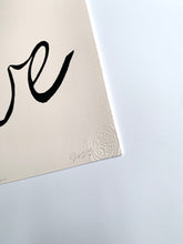 Load image into Gallery viewer, New Love 'love' Limited Edition Giclee On Paper 12" x 16"