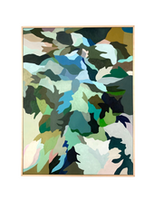 Load image into Gallery viewer, Mossy Filigree Original Abstract Oil Painting