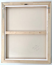 Load image into Gallery viewer, "Open Clam" SIMPLE SHAPES Original Painting On Canvas 24" x 30"