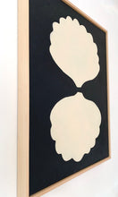 Load image into Gallery viewer, "Open Clam" SIMPLE SHAPES Original Painting On Canvas 24" x 30"