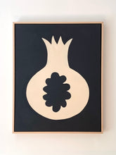 Load image into Gallery viewer, "Pomegranate" SIMPLE SHAPES Original Painting On Canvas 24" x 30"