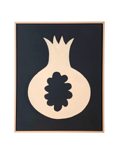 Load image into Gallery viewer, "Pomegranate" SIMPLE SHAPES Original Painting On Canvas 24" x 30"