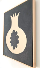 Load image into Gallery viewer, "Pomegranate" SIMPLE SHAPES Original Painting On Canvas 24" x 30"