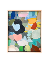 Load image into Gallery viewer, Rose / Gold Original Abstract Oil Painting 24" x 30"