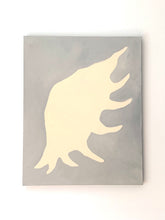 Load image into Gallery viewer, "Shell" SIMPLE SHAPES Original Painting On Canvas 24" x 30"