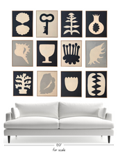 Load image into Gallery viewer, "Bonsai" SIMPLE SHAPES Original Painting On Canvas 24" x 30"