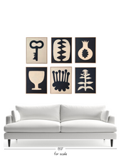 Load image into Gallery viewer, "Key" SIMPLE SHAPES Original Painting On Canvas 24" x 30"