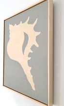 Load image into Gallery viewer, "Spiky Conch" SIMPLE SHAPES Original Painting On Canvas 24" x 30"