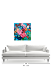 Load image into Gallery viewer, Summer Bouquet 1 Original Oil Painting 42" x 42"