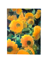 Load image into Gallery viewer, Sunflower Field 1 Original Oil Painting On Canvas
