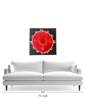 Load image into Gallery viewer, Suzani Original Oil Painting 40" x 40"