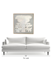 Load image into Gallery viewer, Sparkling Thistle Original Oil Painting 40" x 40"