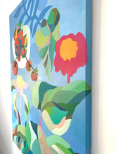 Load image into Gallery viewer, Tomatoes & Peonies Still Life 36" x 48" Original Oil Painting