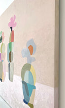 Load image into Gallery viewer, Vases Still Life On Putty 1 Original Abstract Oil Painting 40" x 40"