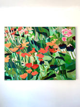 Load image into Gallery viewer, Wild Poppy Field 36" x 48" Original Oil Painting