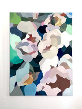 Load image into Gallery viewer, Jade Floral Abstraction 2 Original Abstract Oil Painting 36 x 48