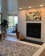 Load image into Gallery viewer, FRAMED Amber & Tobacco Original Abstract Oil Painting