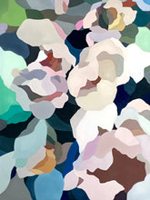 Load image into Gallery viewer, Jade Floral Abstraction 2 Original Abstract Oil Painting 36 x 48